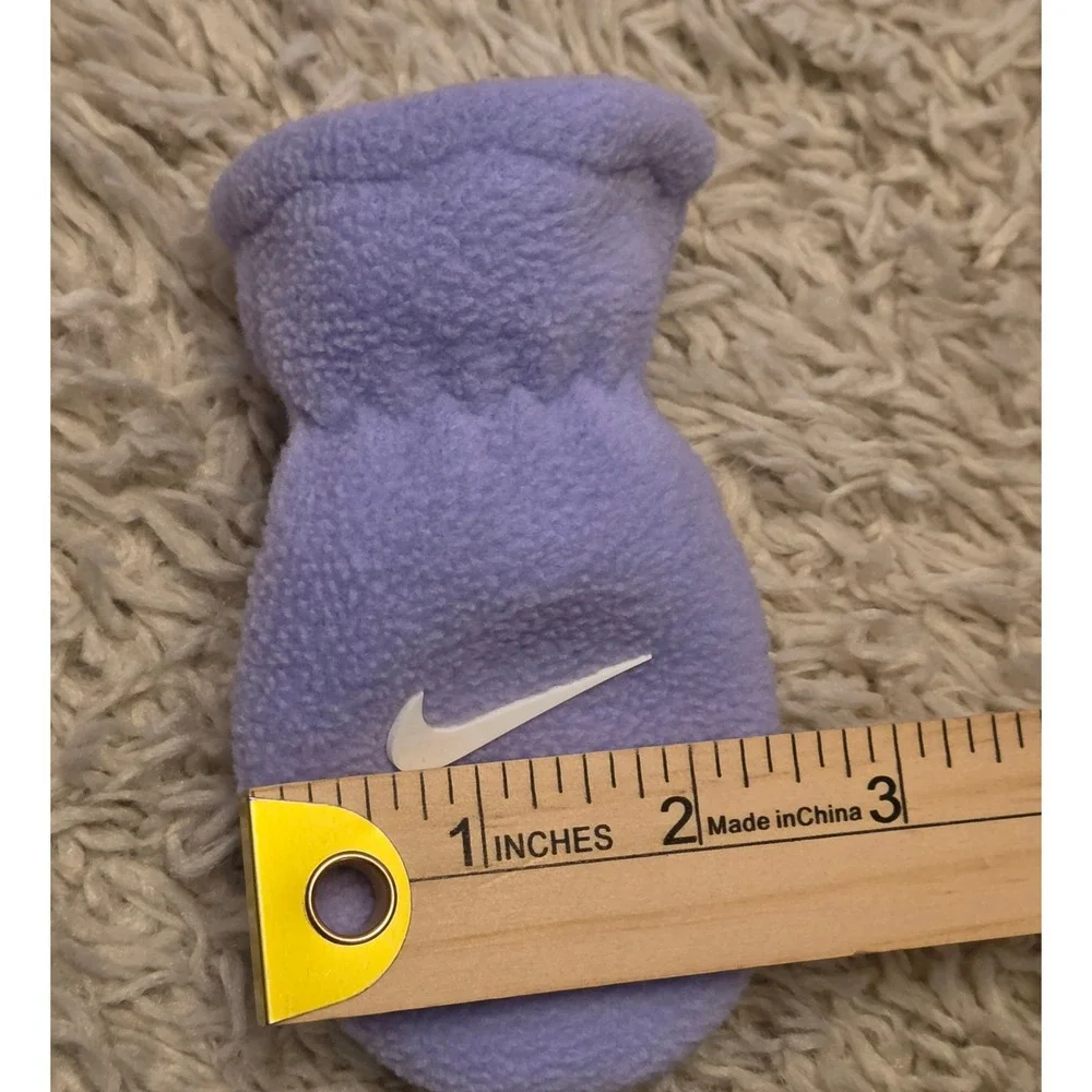 Nike‎ Swoosh Fleece Baby Infant Mittens Purple